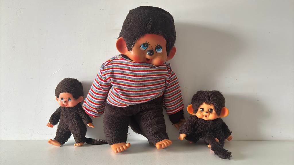 13 Monchhichi aapjes, Ophalen of Verzenden, Zo goed als nieuw