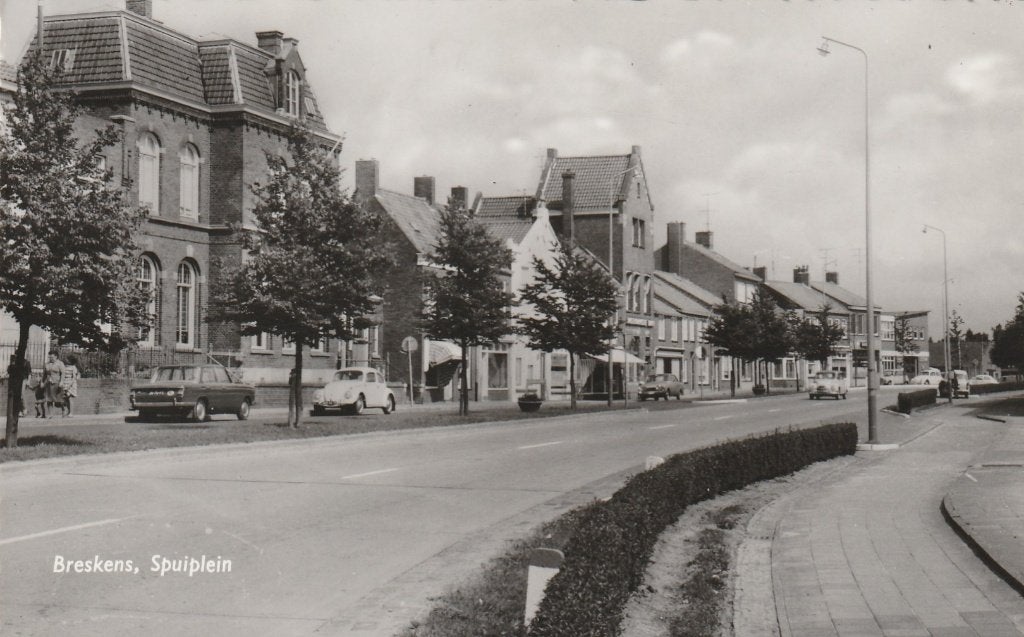 BRESKENS Spuiplein, Verzenden, 1960 tot 1980, Gelopen, Zeeland