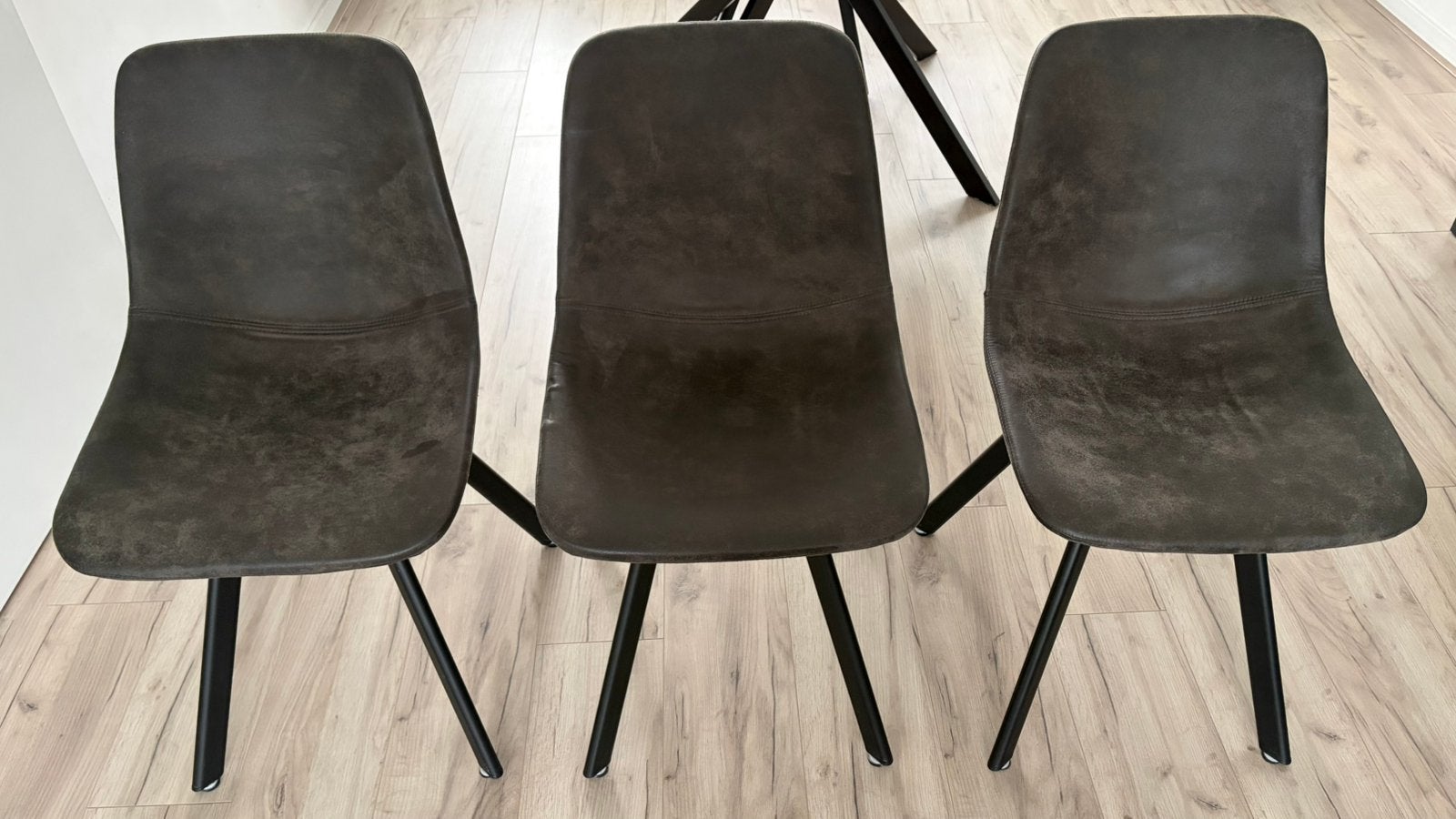 3 stuks Bastia eetkamerstoelen, Ophalen, Drie, Overige materialen, Kuipstoelen