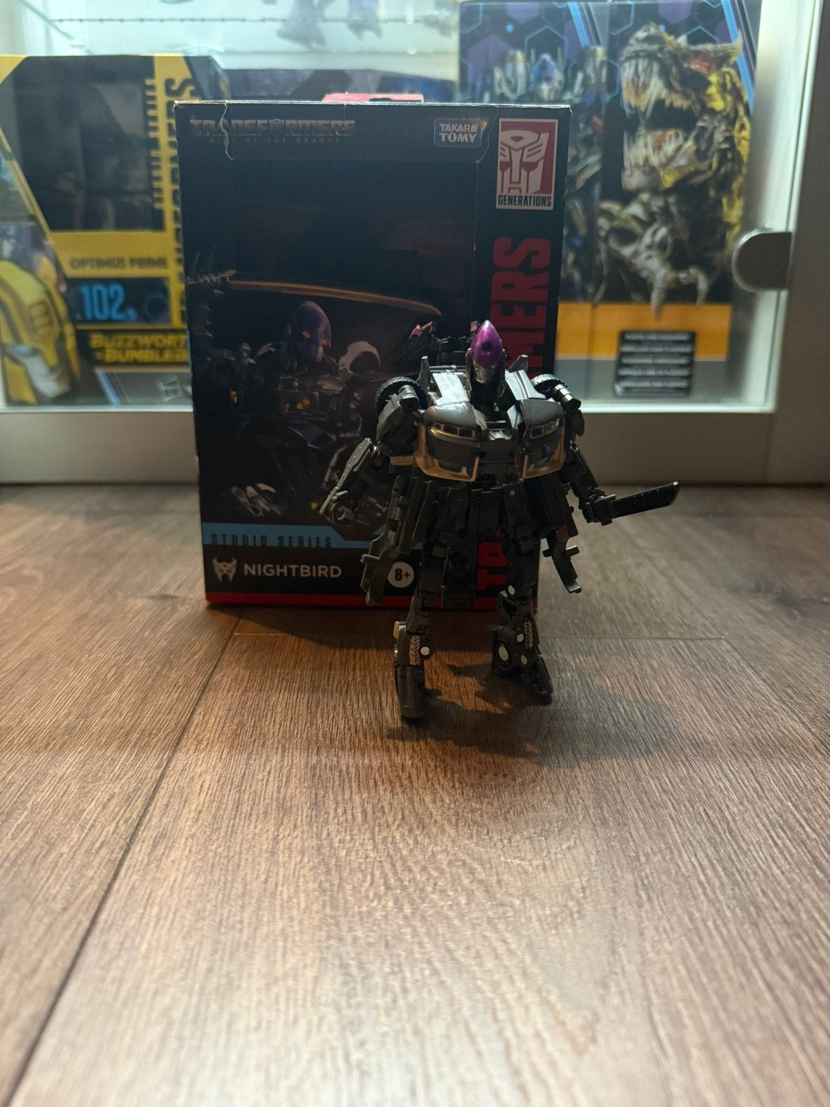 Transformers studio series 104: Nightbird, Verzamelen, Transformers, Overige generaties, Ophalen of Verzenden, Zo goed als nieuw
