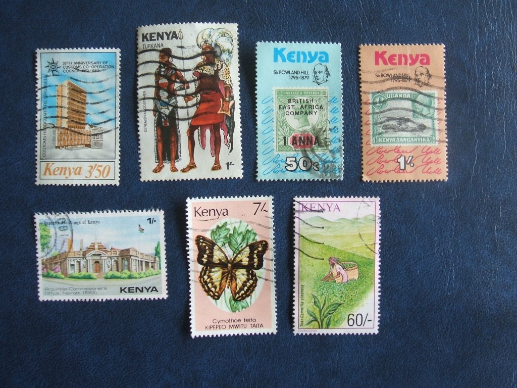 Kenia diverse zegels, Ophalen of Verzenden, Overige landen, Gestempeld