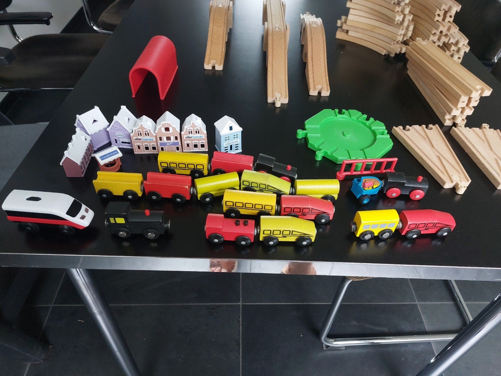 Ikea houten speelgoed trein, Ophalen, Gebruikt