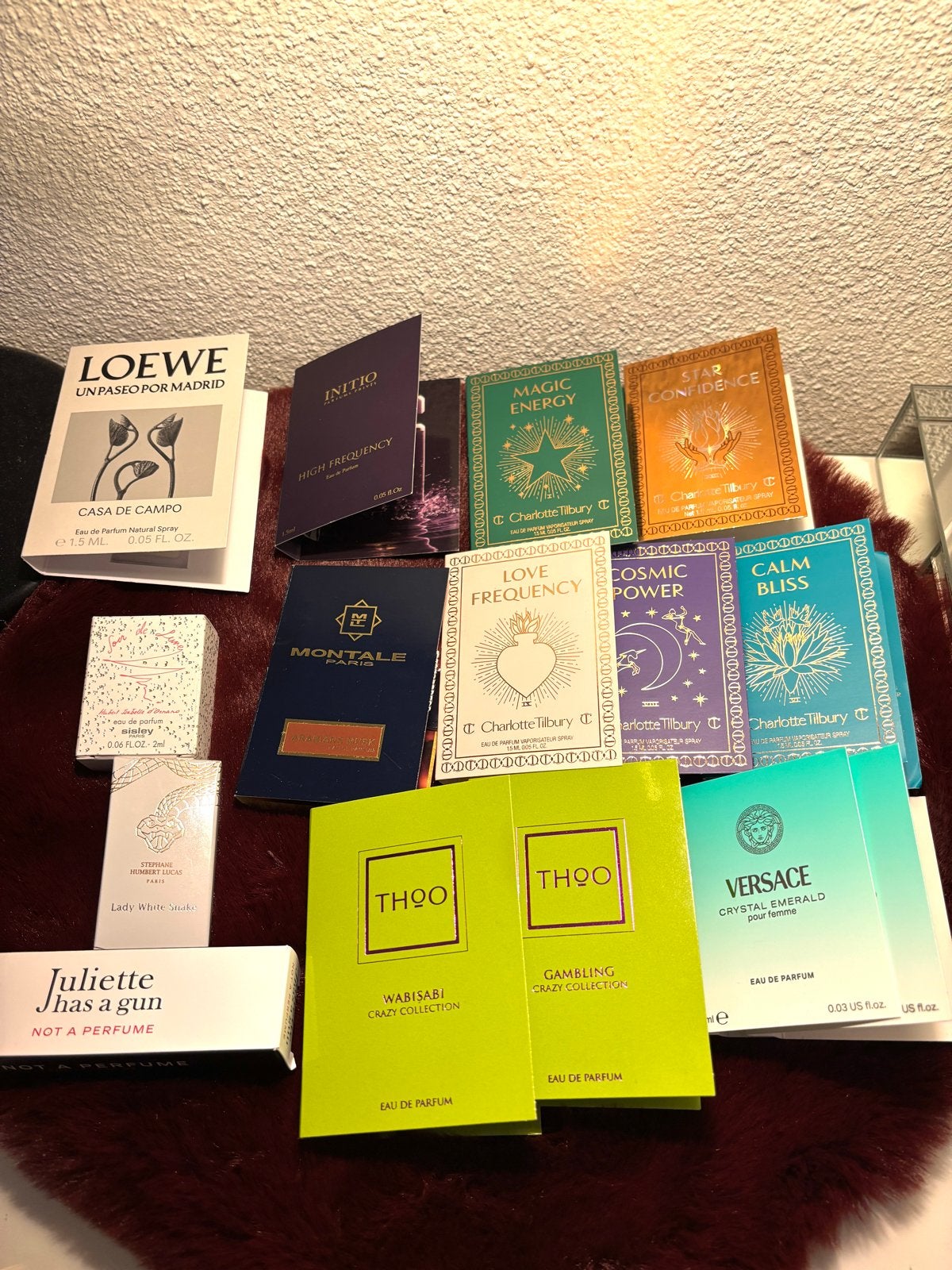 Diverse parfum samples van bekende merken, Ophalen of Verzenden, Zo goed als nieuw