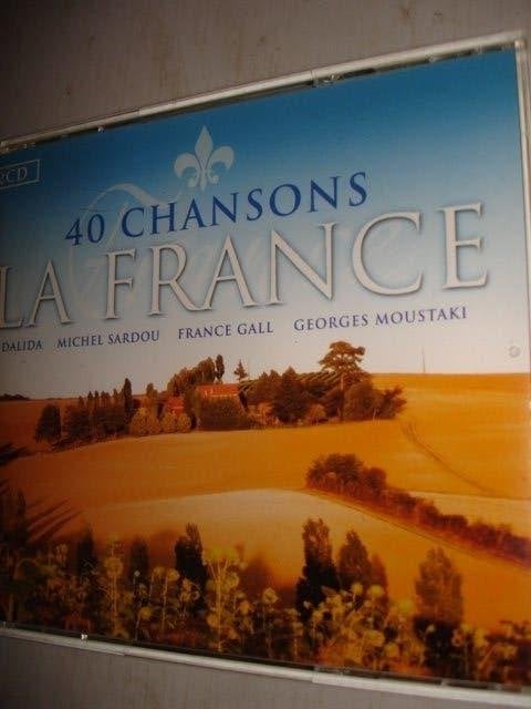 40 Chansons- La France- Universal- 2-CD- (NIEUW), Verzenden, Nieuw in verpakking, Pop