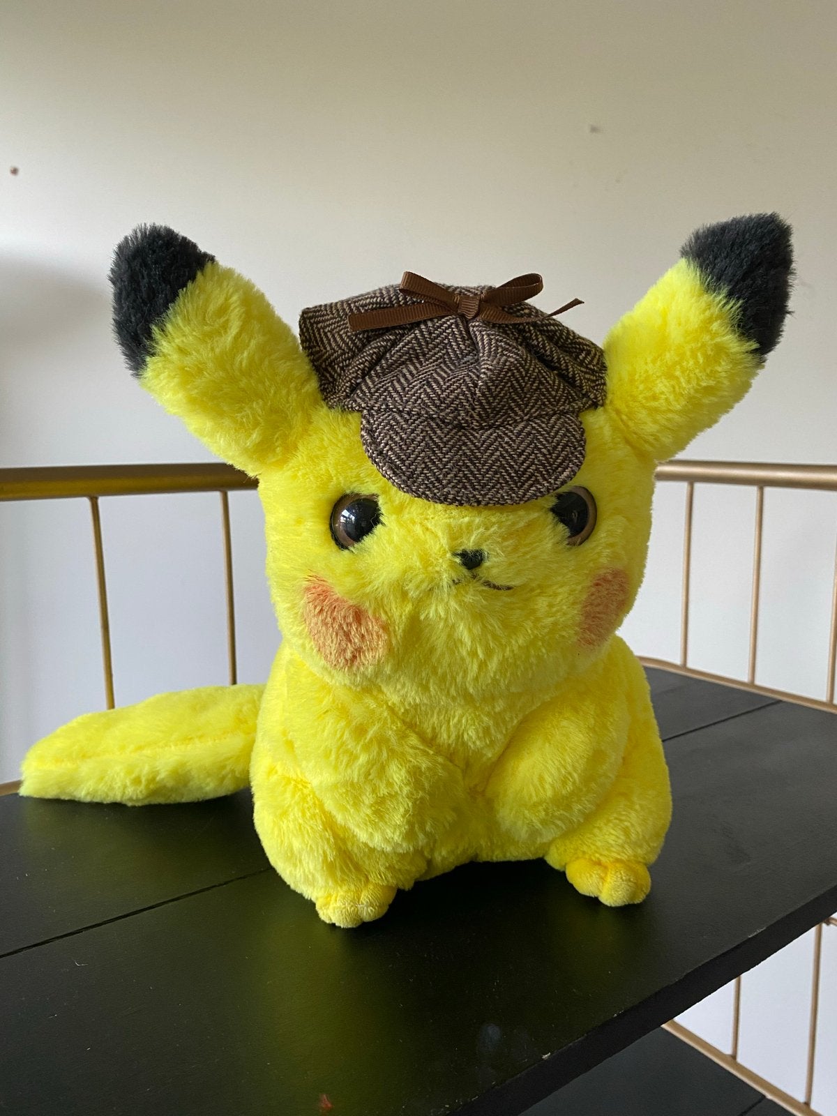 Detective Pikachu knuffel - Zo goed als nieuw, Ophalen, Overige merken, Geel, Overige typen