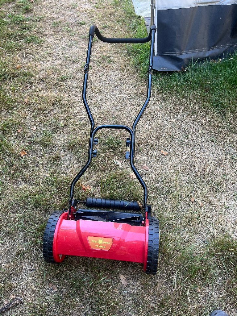 Hand grasmaaier wolf, Ophalen, Gebruikt, Handgrasmaaier, 30 t/m 39 cm