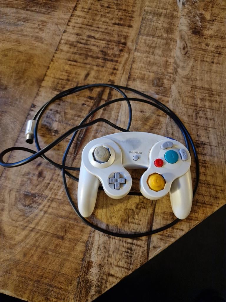 Nintendo GameCube Controller - Wit, Ophalen of Verzenden, Gebruikt, Gamecube, Overige controllers