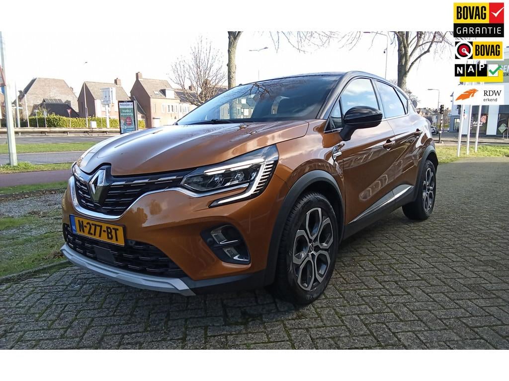 Renault Captur 1.0 TCe 90 Intens digital dash/ecc/cruise/NAP, Auto's, Renault, Overige kleuren, Leder en Stof, Origineel Nederlands