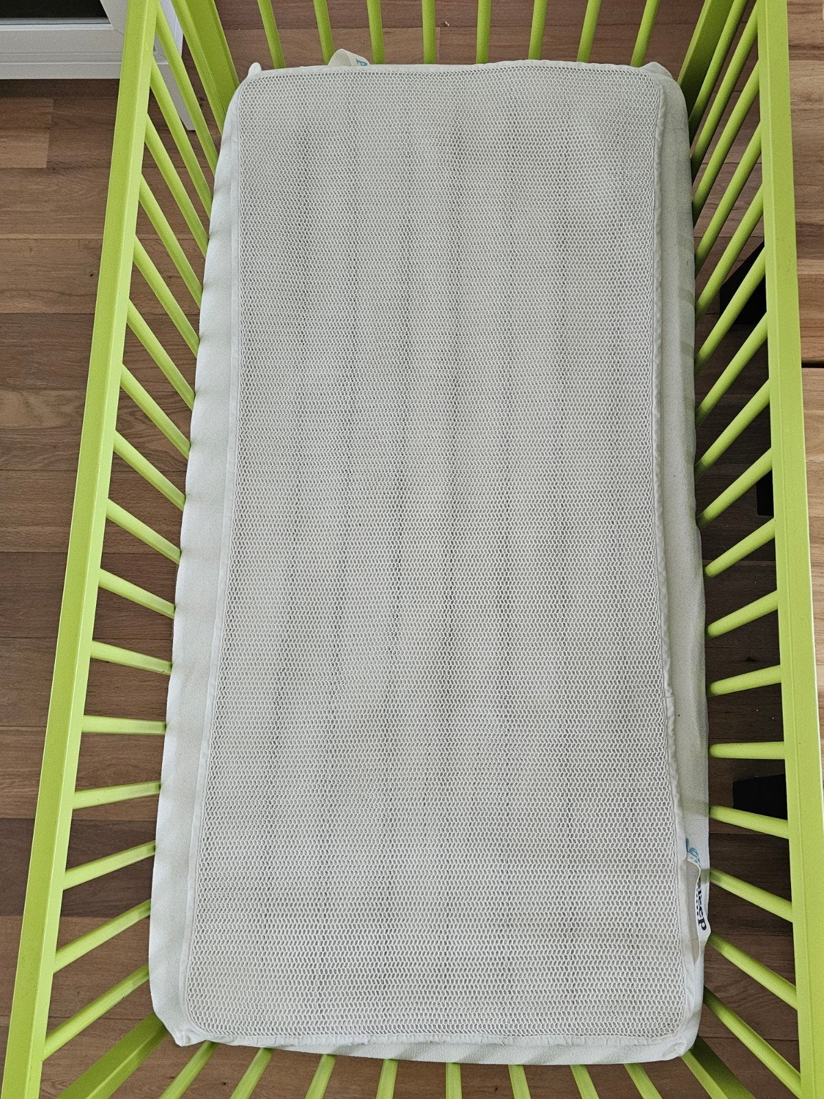 AeroSleep topper ledikant 60x120 - extra ventilatie, Ophalen of Verzenden, Zo goed als nieuw, Ledikant