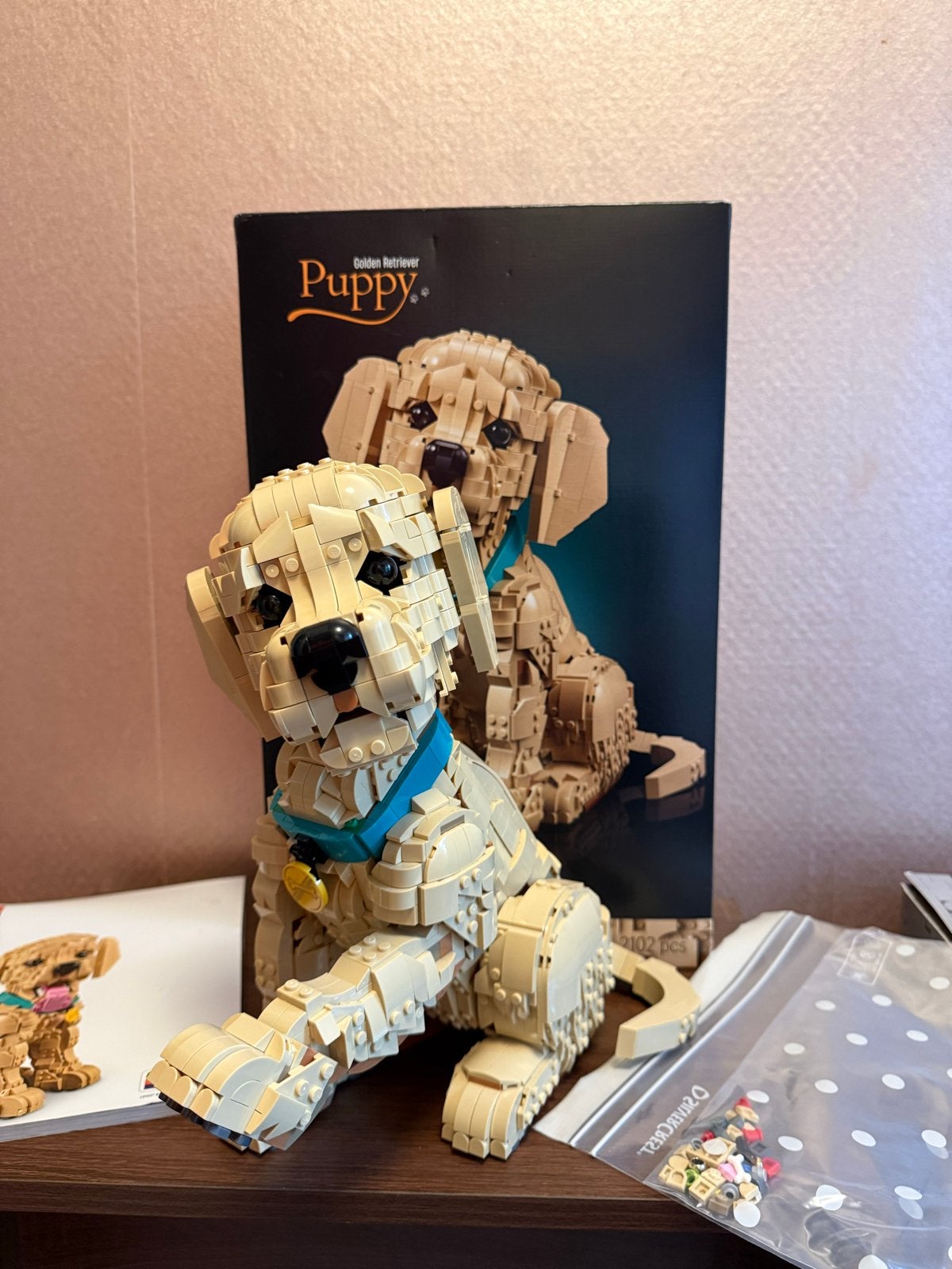 LEGO Golden Retriever Puppy 11384- Zo goed als nieuw, Ophalen of Verzenden, Zo goed als nieuw, Overige merken