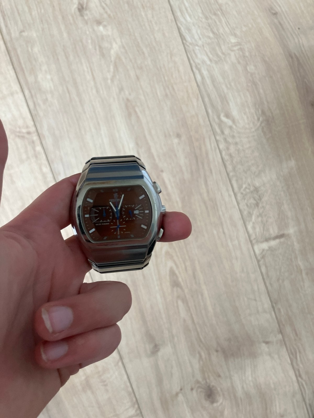 Festina Herenhorloge - Stijlvol en Robuust, Staal, Polshorloge, 1960 of later, Ophalen