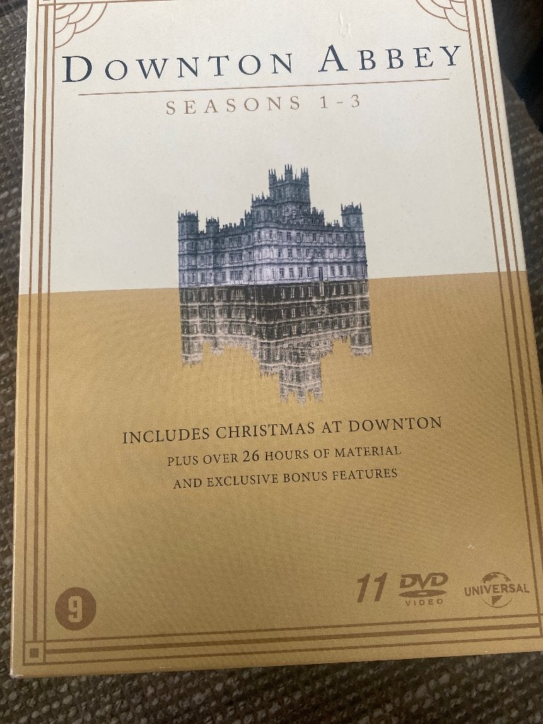 Downton Abbey - Seizoenen 1-3 DVD Boxset, Seizoen 1, Ophalen of Verzenden, Zo goed als nieuw, Engels