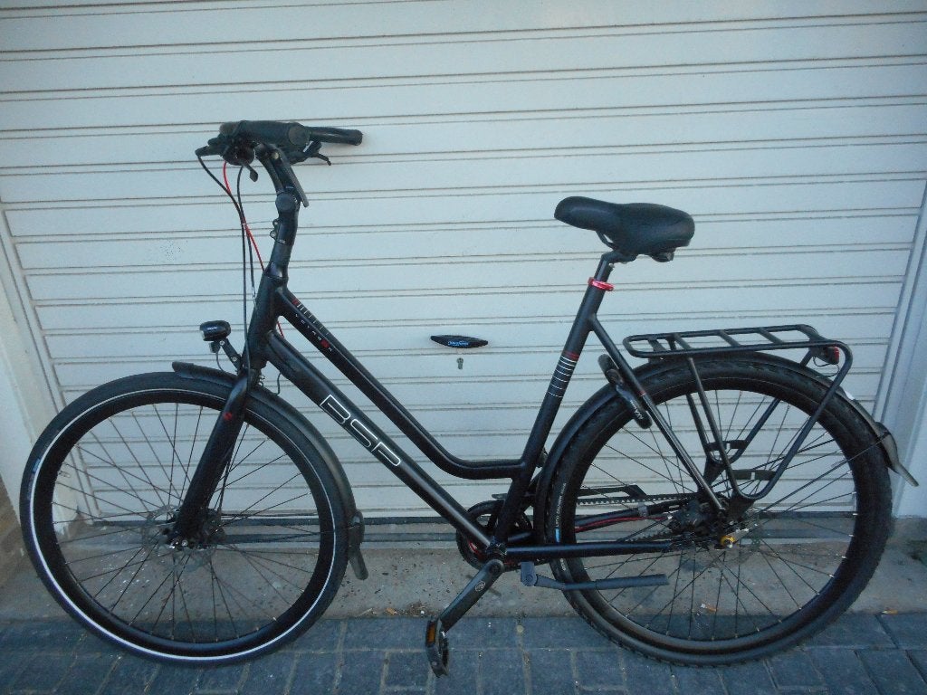 Bsp Voyager Beltdrive 61cm 8 versnellingen Z.G.A.N, Versnellingen, 56 cm of meer, Zo goed als nieuw, Schijfrem