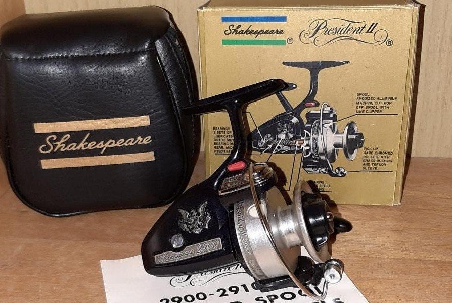 Gevraagd doos Shakespeare president 2910, Watersport en Boten, Ophalen of Verzenden, Molen