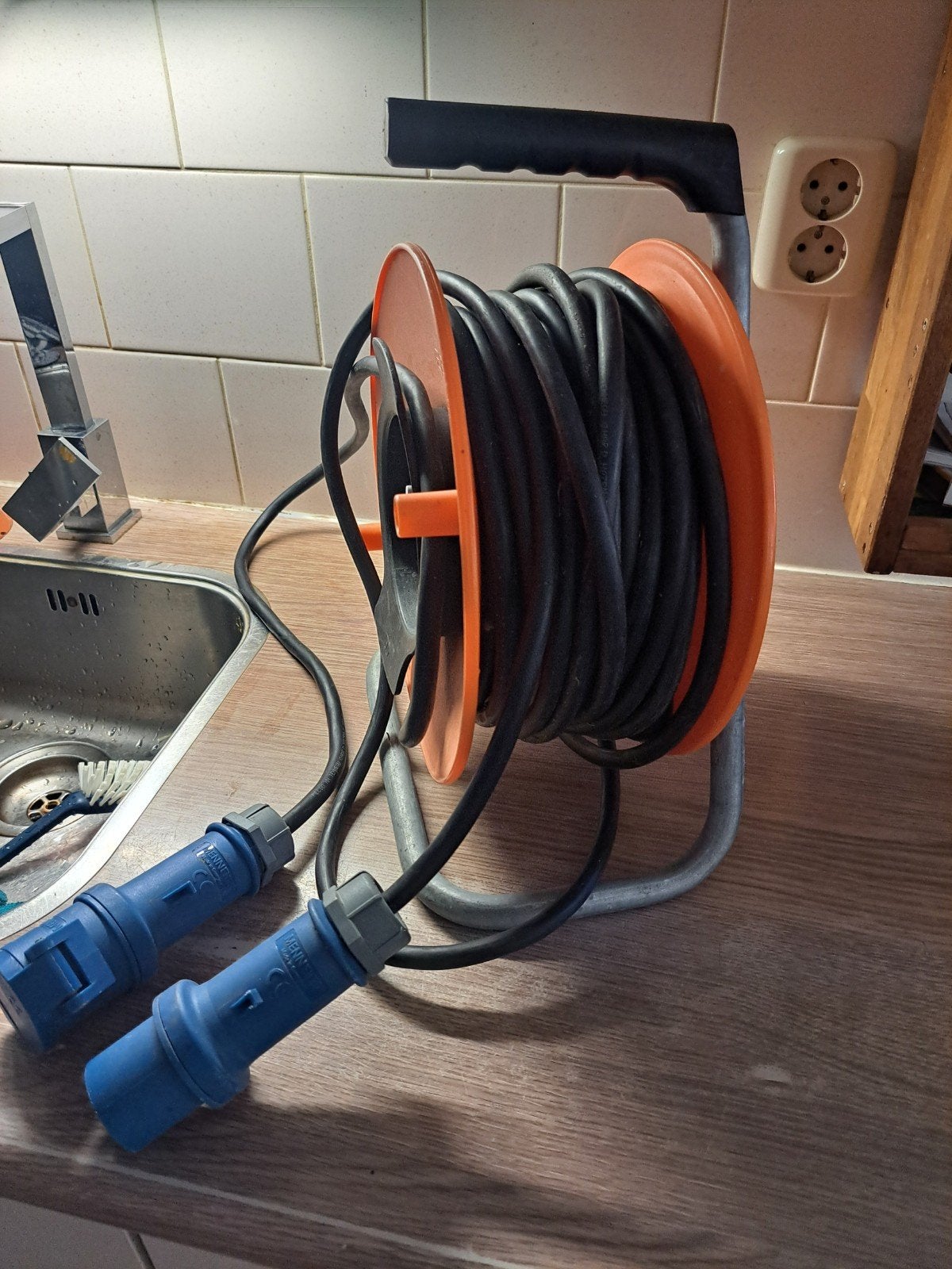 Te koop movera haspel, Ophalen