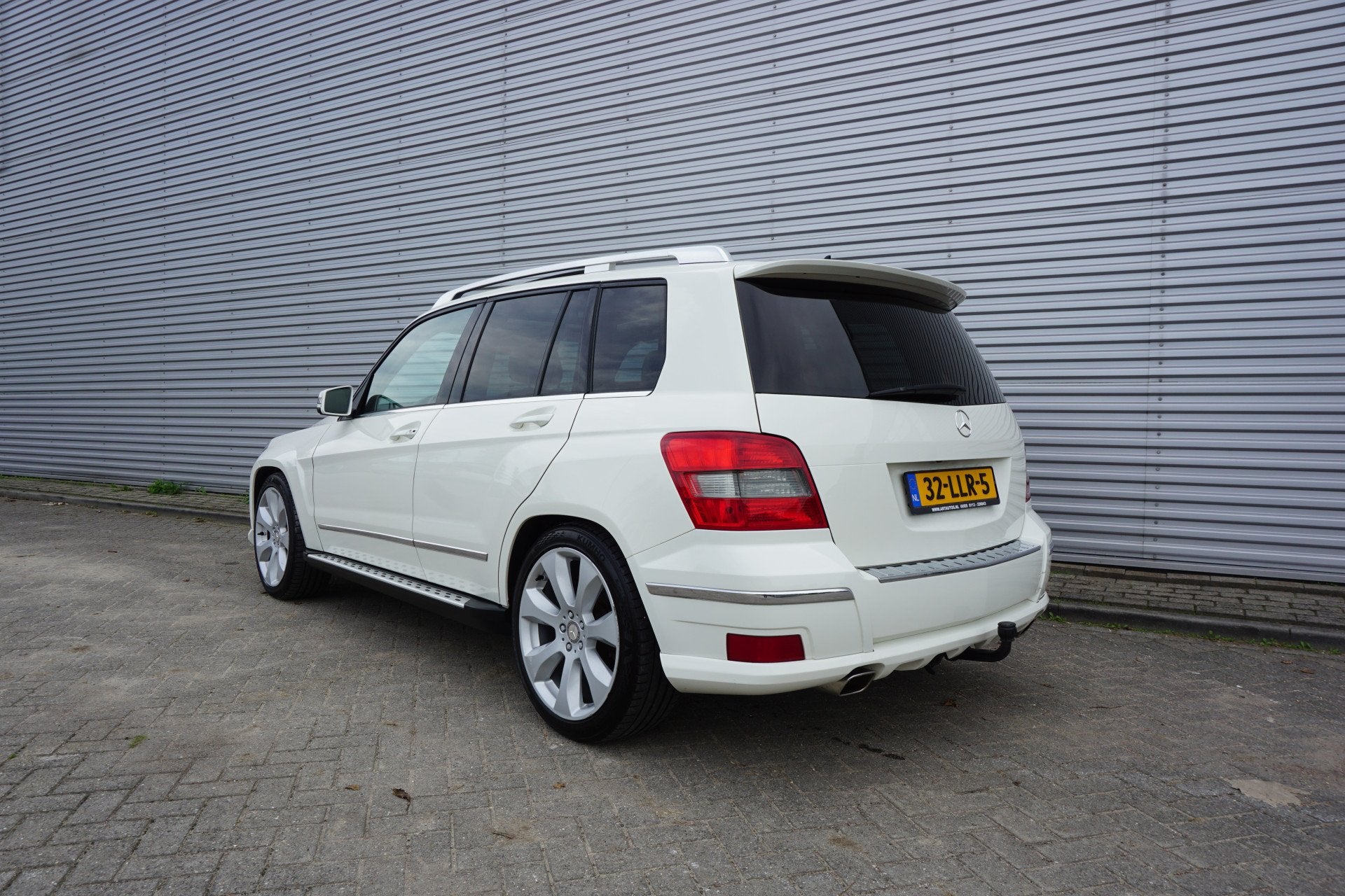 Mercedes-Benz GLK-Klasse 350 4-Matic Automaat - Pano / Clima, Auto's, Automaat, Gebruikt, 2000 kg, Wit