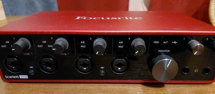 Focusrite scarlett 18i8 MK 3, Computers en Software, Ophalen of Verzenden, Zo goed als nieuw, Extern, Focusrite