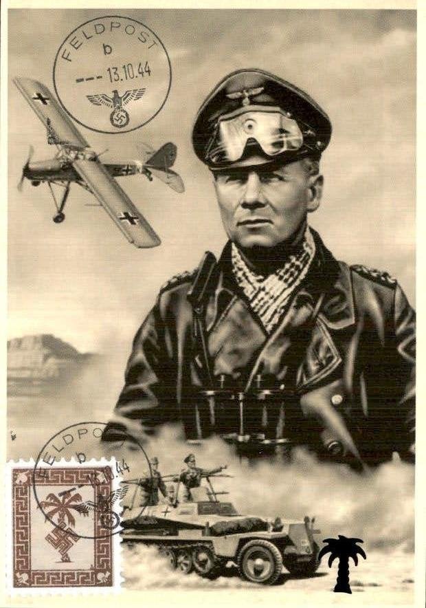 Derde Rijk - Feldpost - Stempels - 1944 - Repro?, Verzenden, Briefkaart
