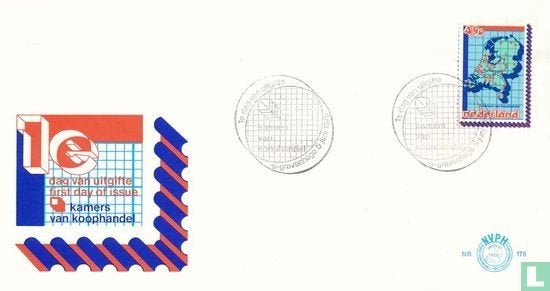 FDC E176 Kamers van Koophandel 1979 NL onbeschreven, Ophalen of Verzenden, Nederland
