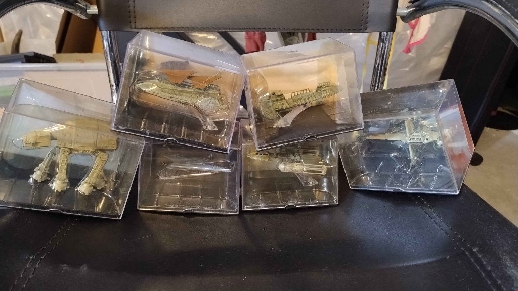 Deagostini Star Wars Starships Collection 6 stuks, Verzamelen, Ophalen of Verzenden, Gebruikt, Beeldje of Buste