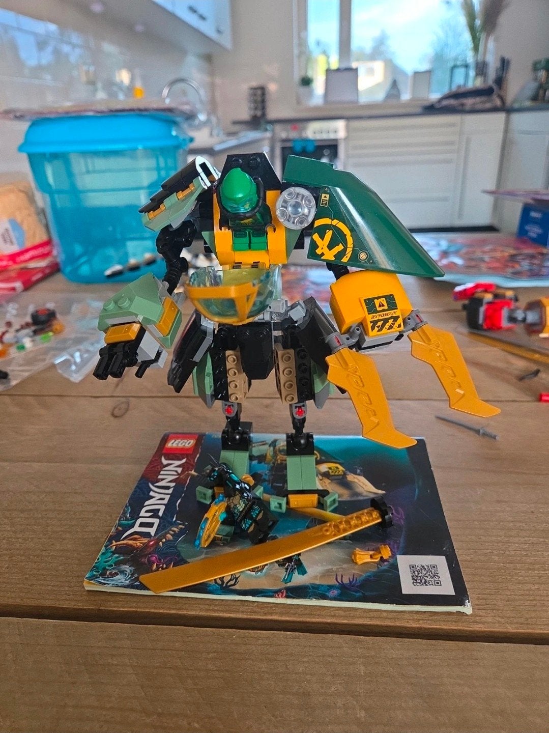 Grote pakket Lego ninjago, Lego, Ophalen of Verzenden, Zo goed als nieuw, Compleet