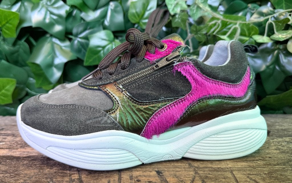 bijna Nieuwe sneakers van Xsensible maat 37 (wijdte HX), Nieuw, Ophalen of Verzenden, Sneakers of Gympen, Groen