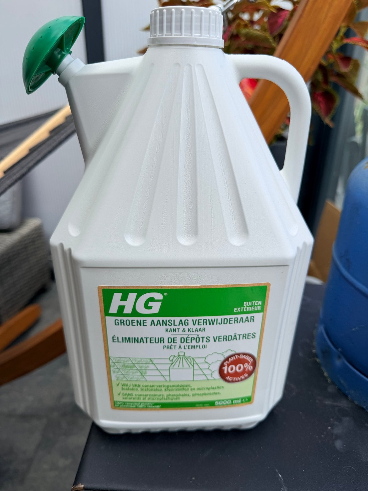 HG Groene Aanslag Verwijderaar Kant & Klaar 5000 ml, Tuin en Terras, Ophalen of Verzenden, Nieuw