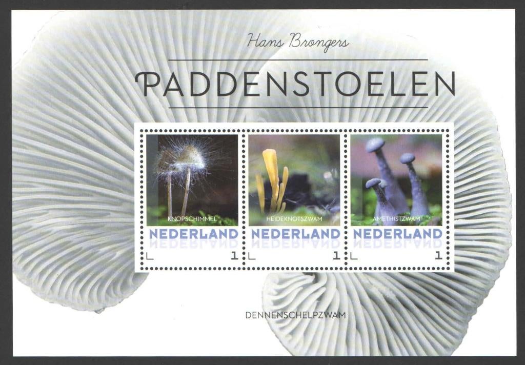Postzegels Paddenstoelen in Nederland (4), Ophalen of Verzenden, Na 1940, Postfris