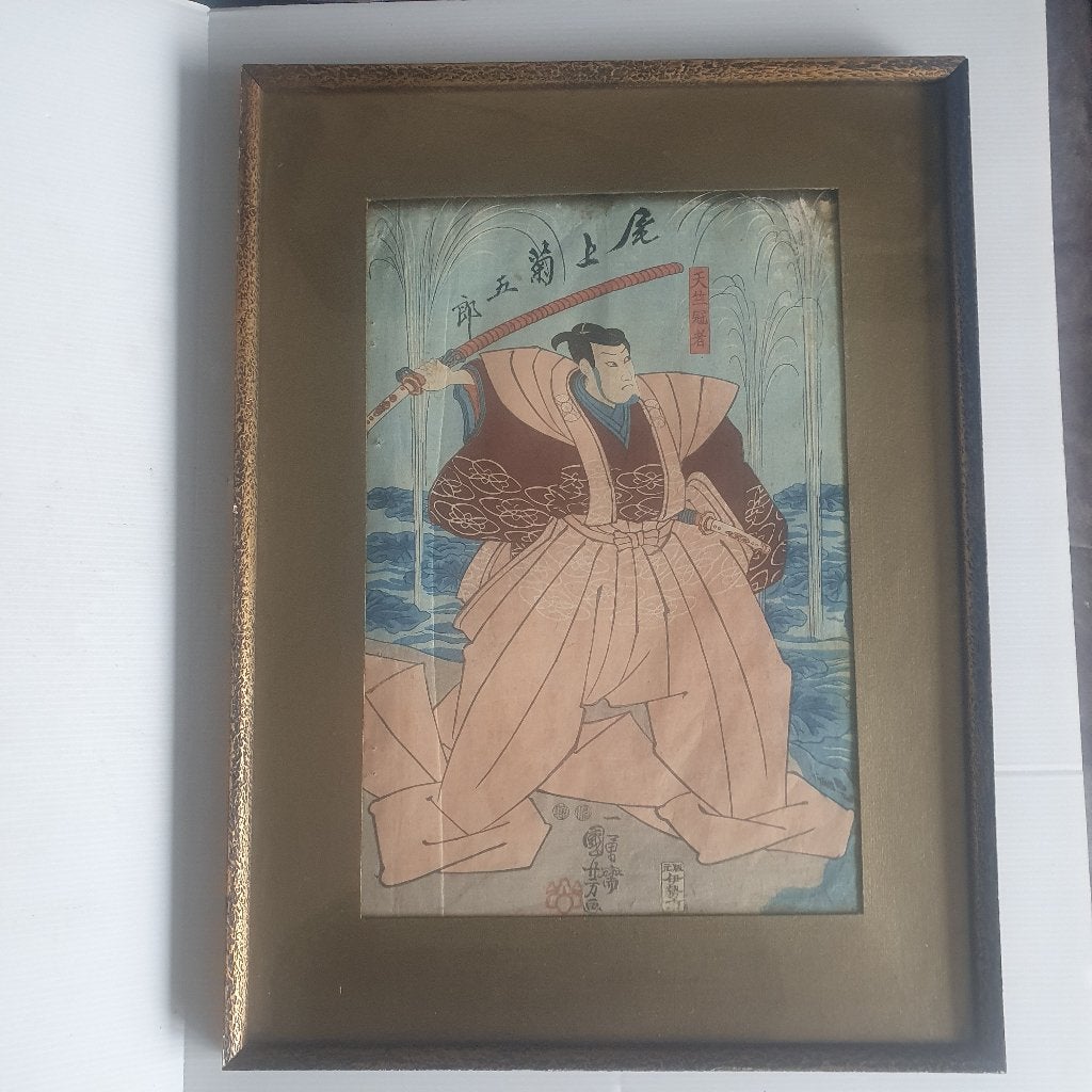 Woodblock print Utagawa Kuniyoshi - Japan, 50 cm, Ophalen of Verzenden, Papier/karton, Japan
