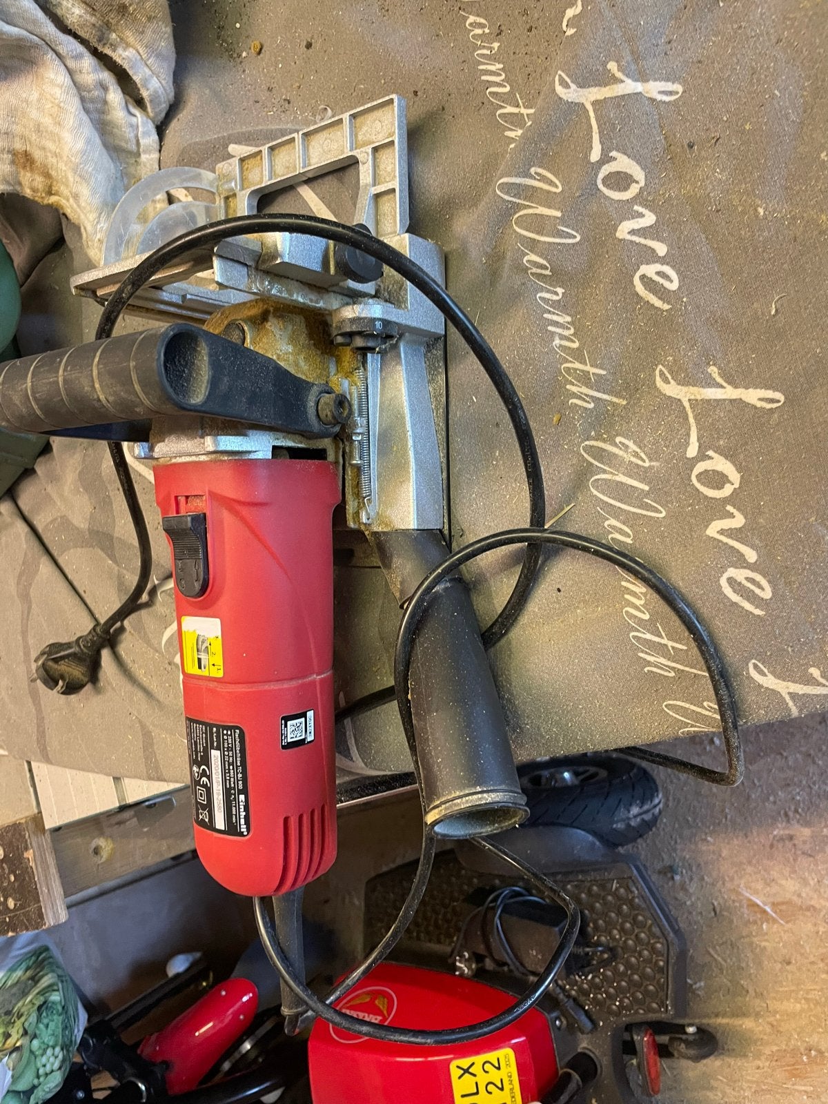 Einhell Lamellenfrees - Weinig gebruikt, goed werkend, Doe-het-zelf en Verbouw, Gebruikt, Overige typen, 600 tot 1200 watt, Ophalen of Verzenden