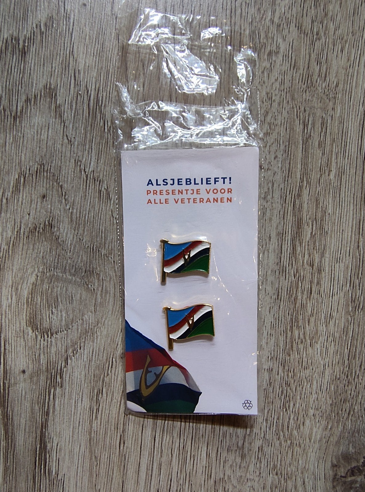 Veteranen revers speldjes - Presentje voor alle veteranen, Ophalen of Verzenden, Nieuw, Overige onderwerpen, Speldje of Pin