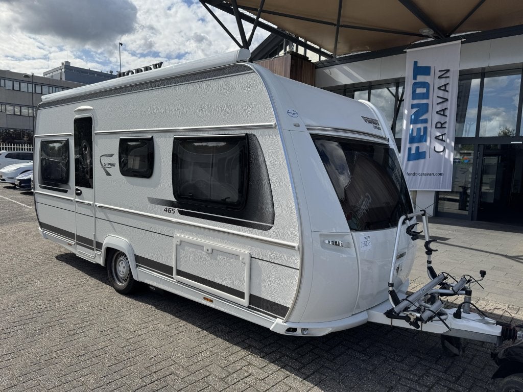 Fendt Saphir 465 SQ UNICO VERONA + THULE + MOVER XXL KOEKAST, Schokbreker, Rondzit, Bedrijf, Fendt