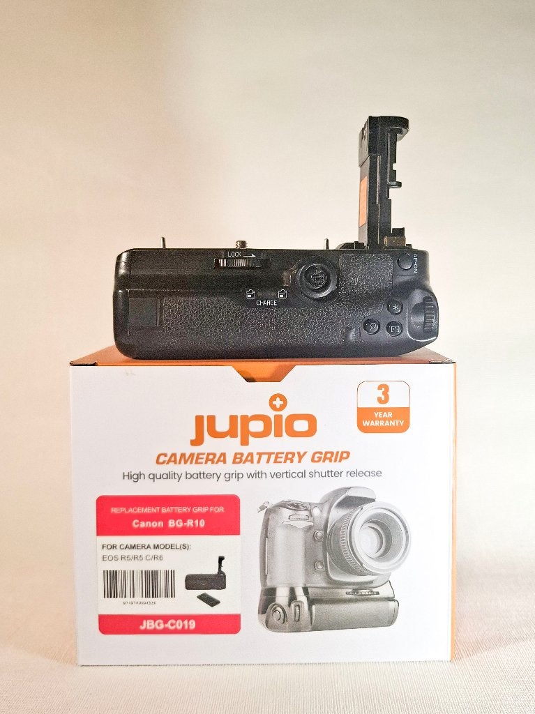 Batterygrip Canon EOS R5/R6, Audio, Tv en Foto, Canon, Jupio, Batterygrip, Zo goed als nieuw