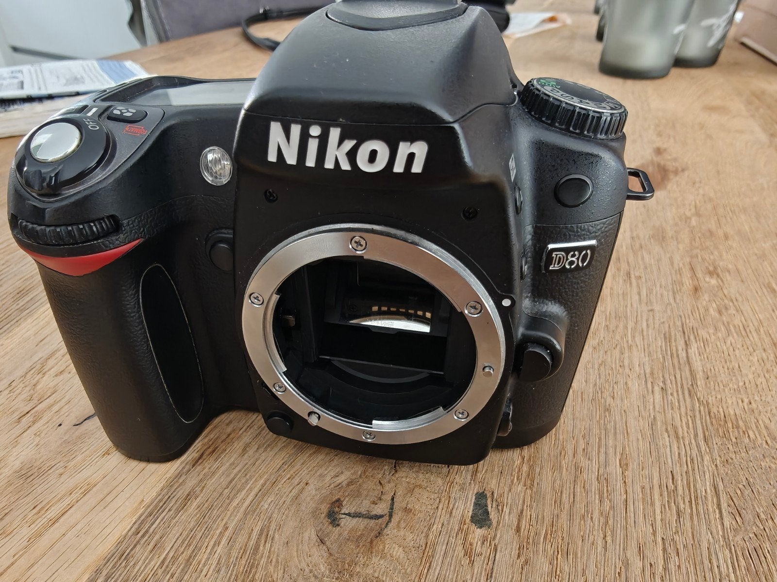 Nikon D80 spiegelreflexcamera, Ophalen, Spiegelreflex, Accu, Niet werkend