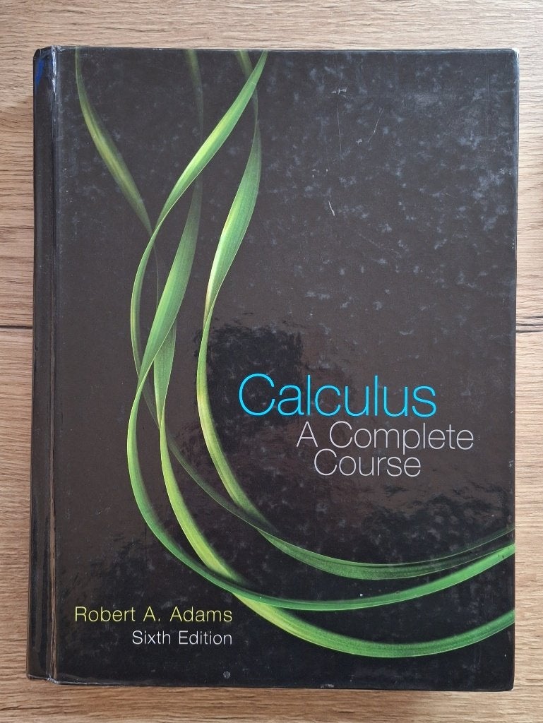 Calculus a complete course studieboek, Ophalen of Verzenden, Beta, Zo goed als nieuw, WO