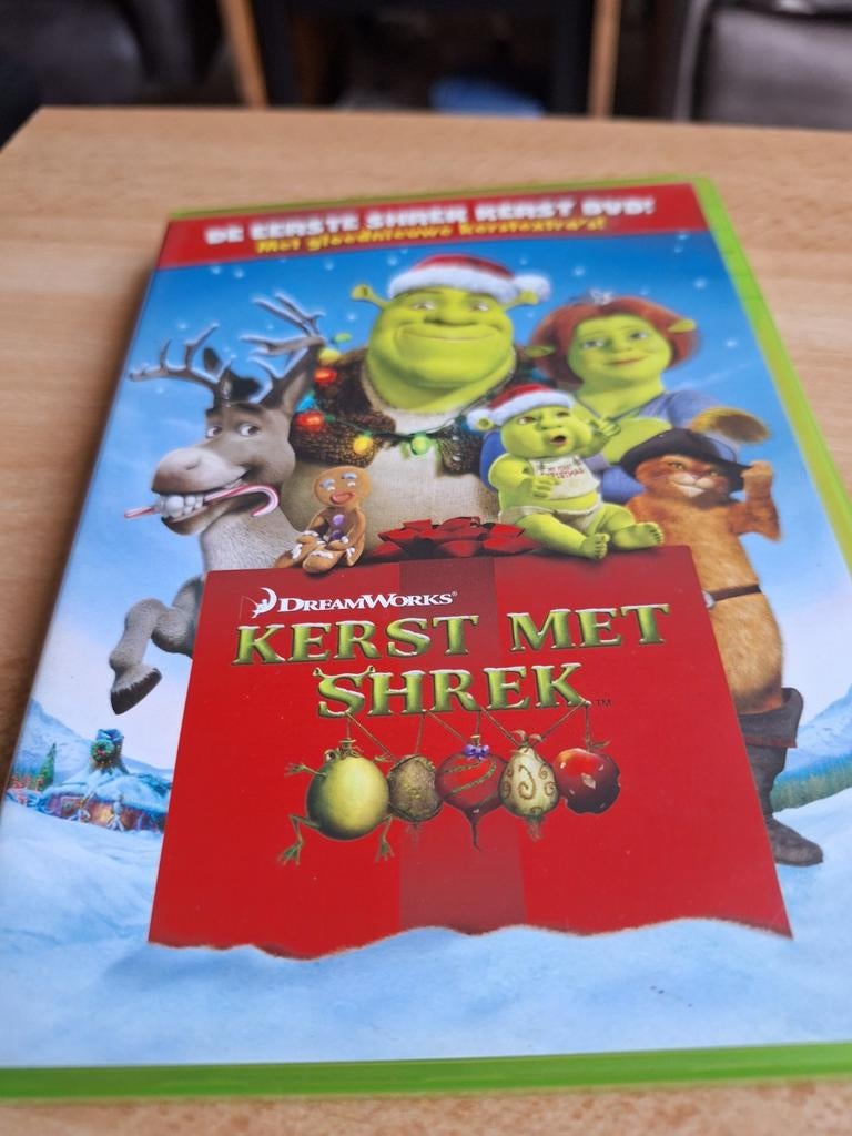 Dvd kerst met shrek, Cd's en Dvd's, Tekenfilm, Alle leeftijden, Overige soorten, Ophalen of Verzenden