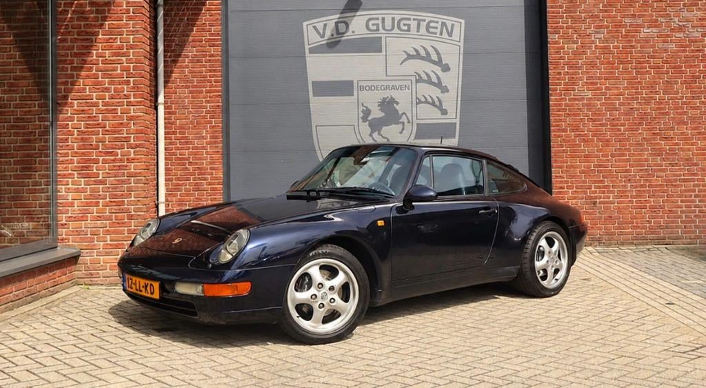 Porsche 993 3.6 Varioram Coupe AUT #Gereviseerde Motor#, Achterwielaandrijving, 1370 kg, Stoelverwarming, Blauw