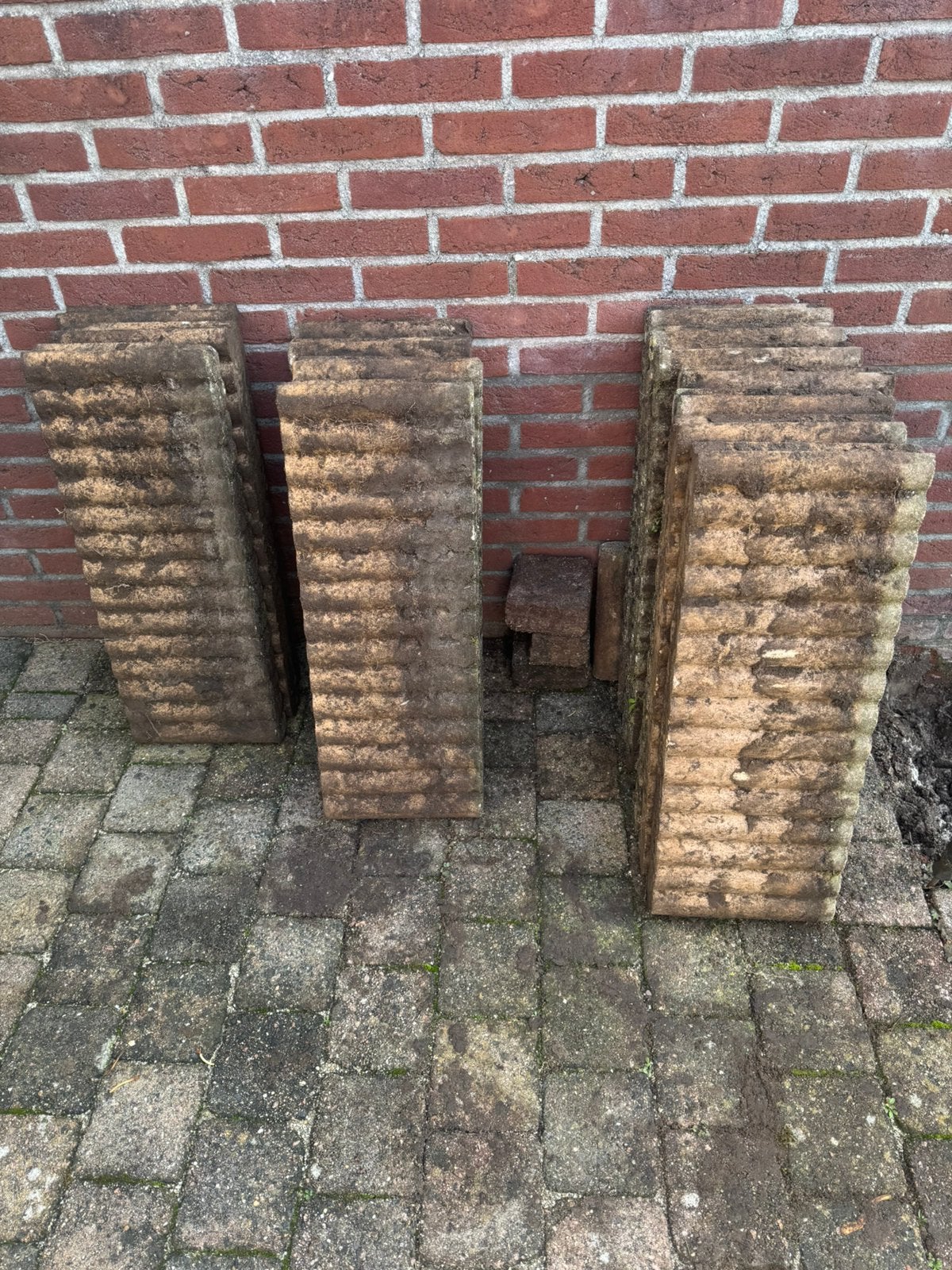 Gratis Palissadebanden, Ophalen, Gebruikt