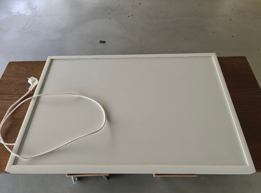 Degree-n Infrarood warmtepaneel W300 - Energiezuinig, Ophalen, 30 tot 80 cm, Overige typen, Zo goed als nieuw