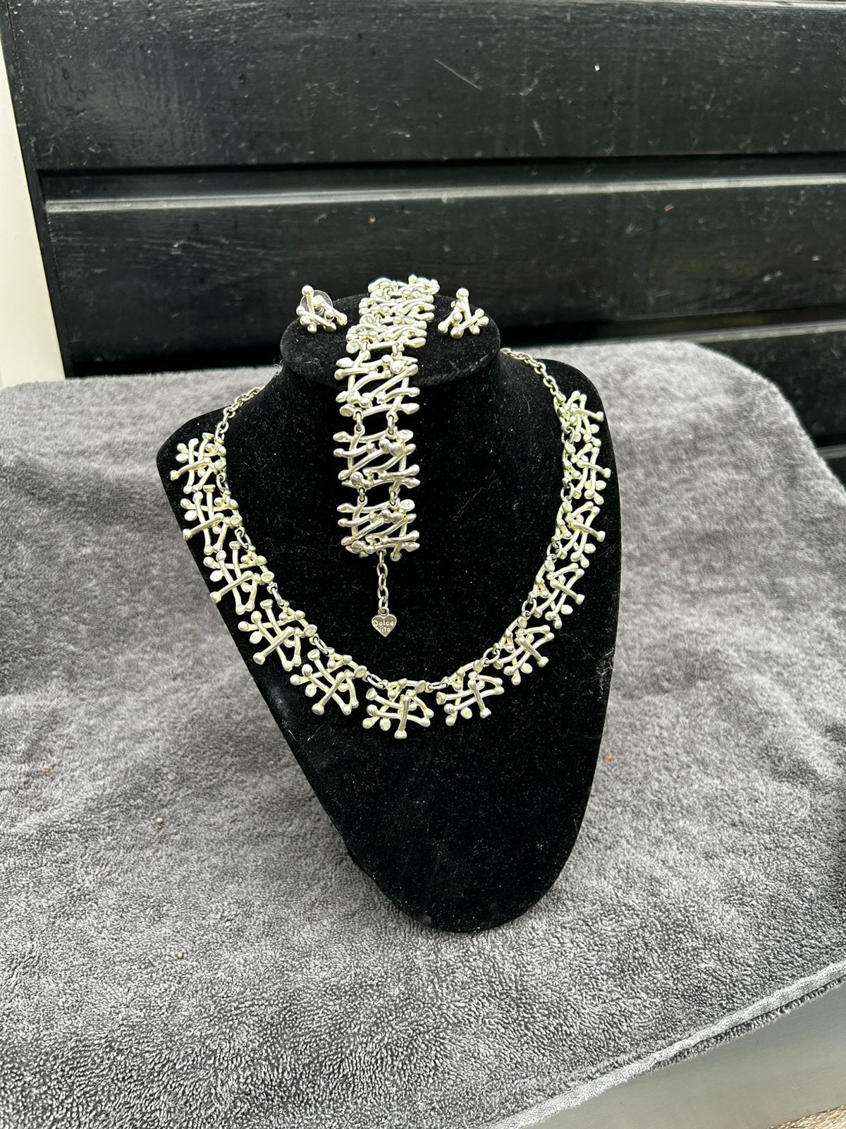 Dolce vita sieraden set zilver kleurig, Ophalen, Zo goed als nieuw, Zilver, Overige materialen