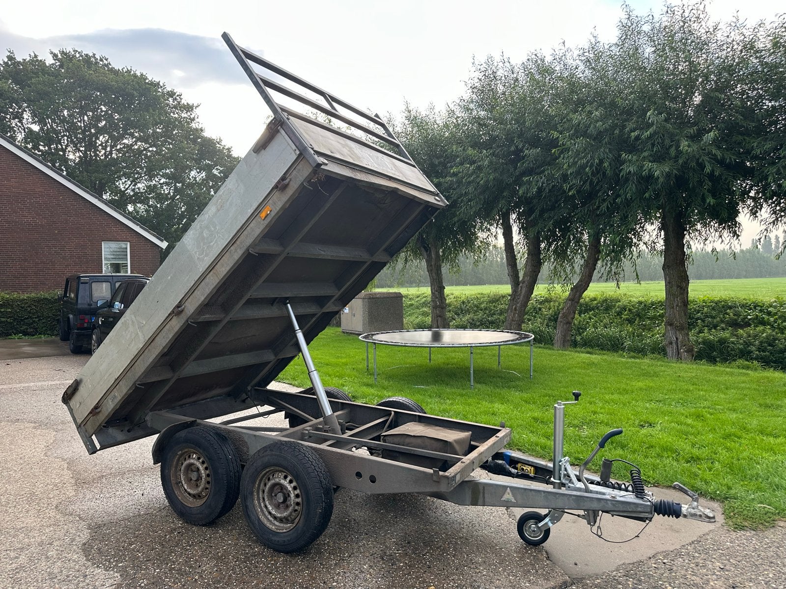 Hapert Kipper 2700kg aanhanger 2000, Ophalen of Verzenden, Gebruikt