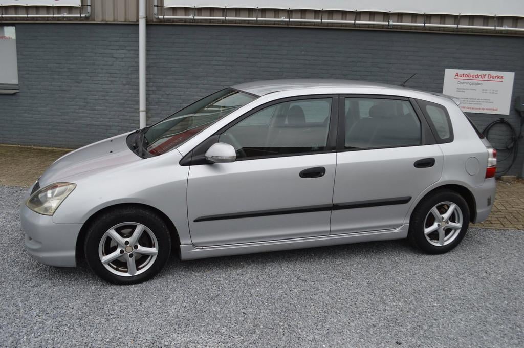 Honda Civic 1.6i LS Airco 5Drs Stuurbekrachtiging Jaar APK, Auto's, Honda, Voorwielaandrijving, Gebruikt, 1590 cc, 49 €/maand