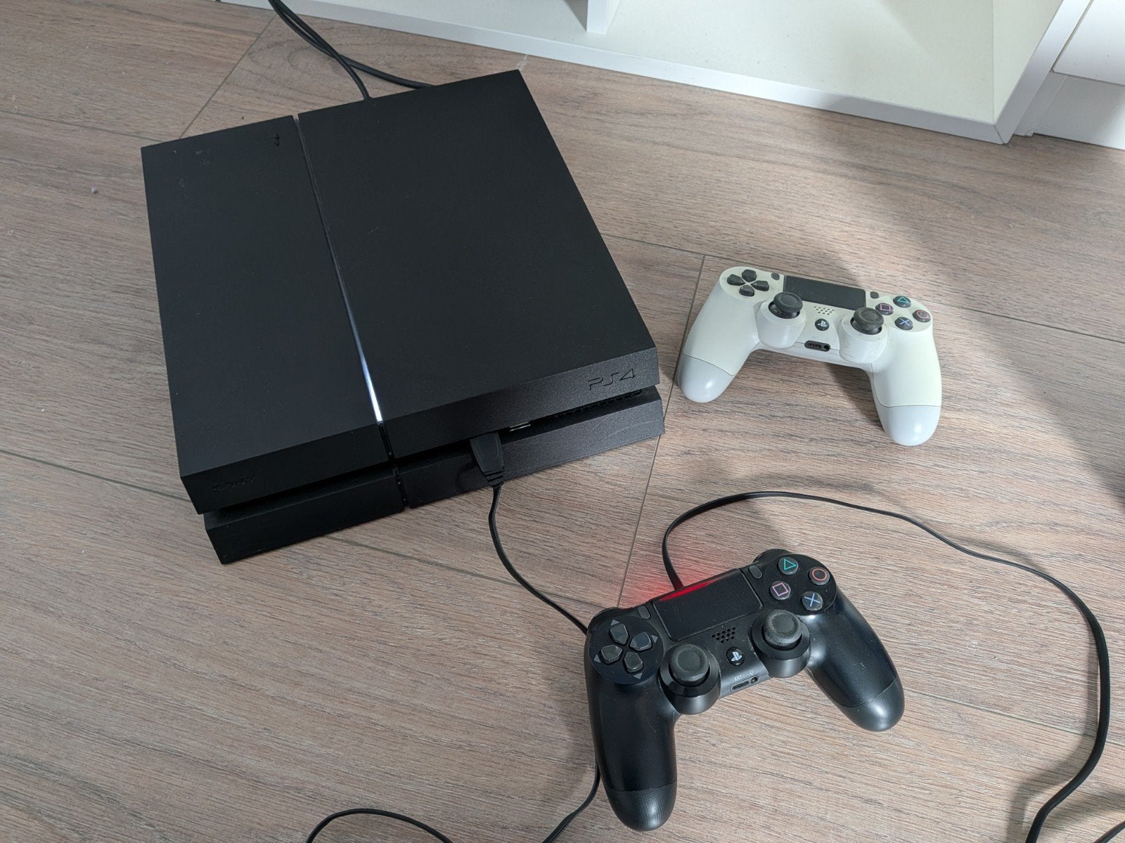 PlayStation 4 met 2 controllers en spellen, Ophalen, Met 2 controllers, Original, Gebruikt