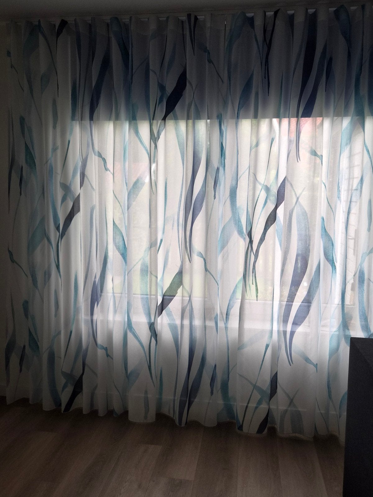 2  inbetween wave gordijnen, 263 cm, 150 cm, Ophalen of Verzenden, Koordbediening