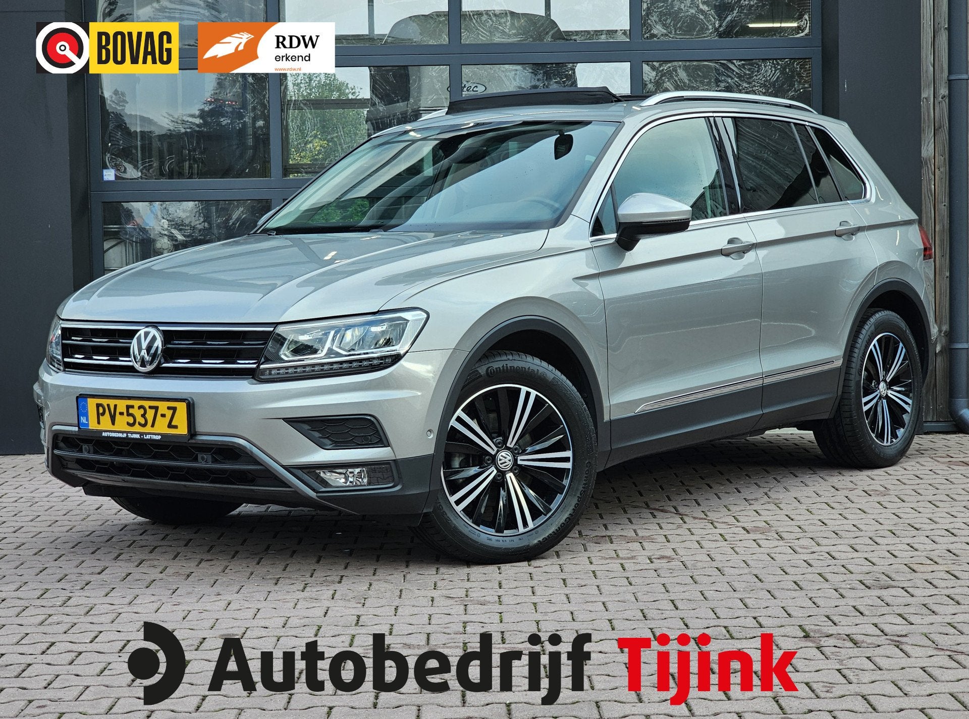 Volkswagen Tiguan 1.4 TSI 4MOTION Highline | Pano | Trekhaak, Gebruikt, 4 cilinders, Vierwielaandrijving, SUV of Terreinwagen