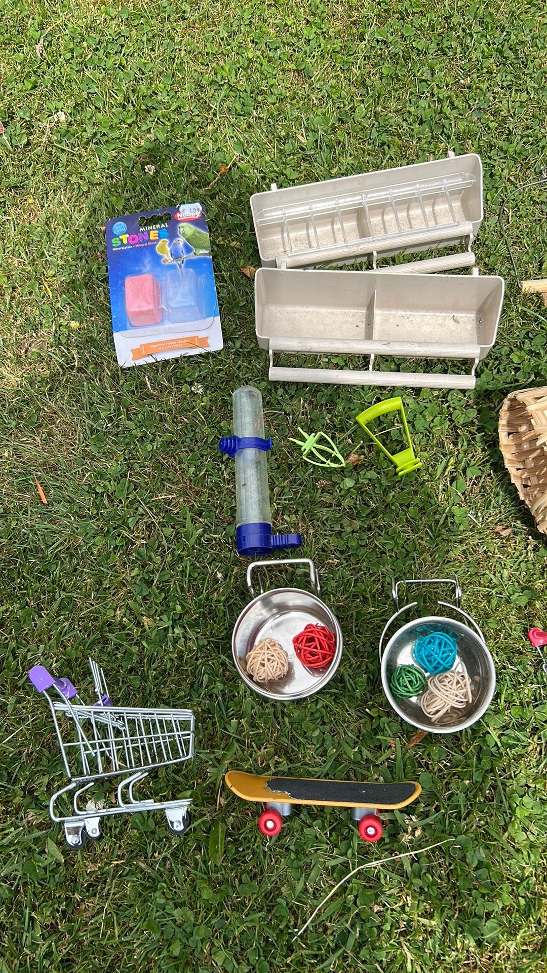 Speelgoed en toebehoren voor vogels, Ophalen, Zo goed als nieuw, Speelgoed