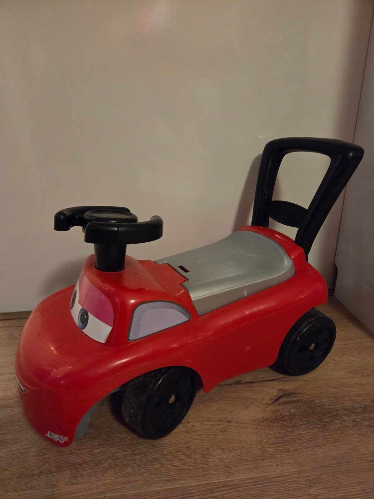 Smoby Cars Loopauto met Duwstang, Kinderen en Baby's, Ophalen, Gebruikt
