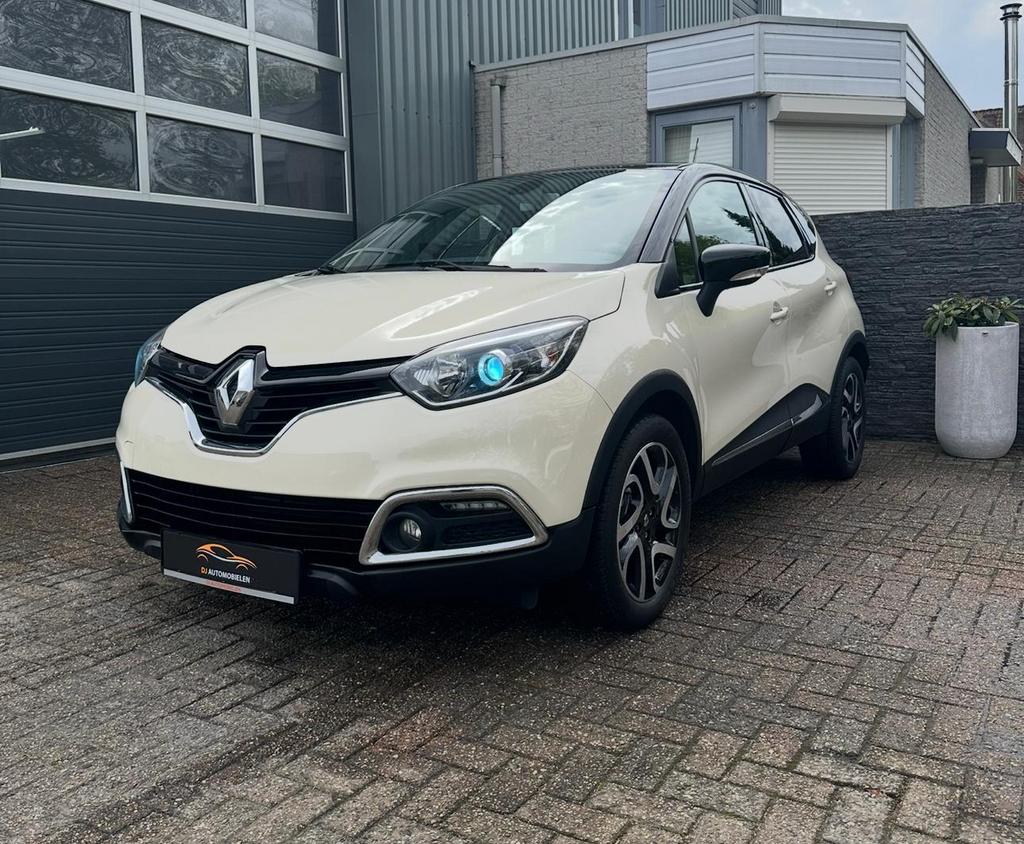 Renault Captur 2016, Auto's, Voorwielaandrijving, 898 cc, Stof, Zwart