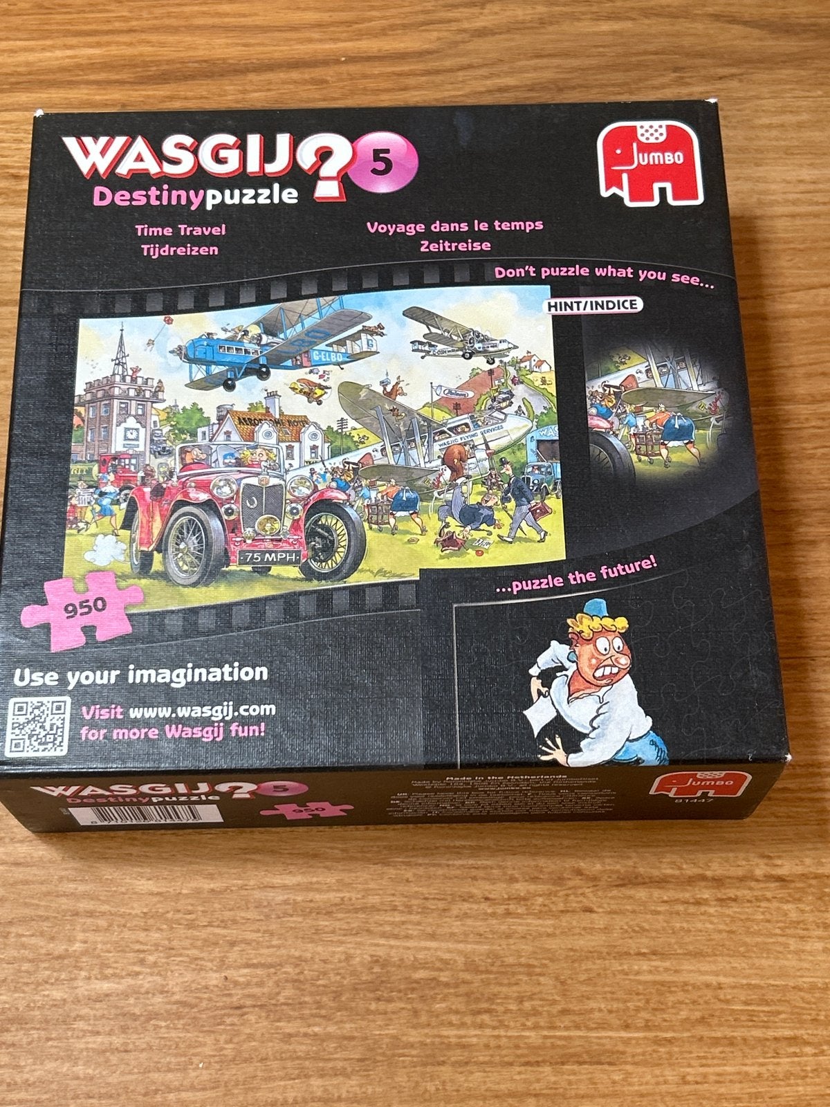 Wasgij Destiny 5: Time Travel Legpuzzel 950 stukjes, Ophalen, 500 t/m 1500 stukjes, Gebruikt, Legpuzzel