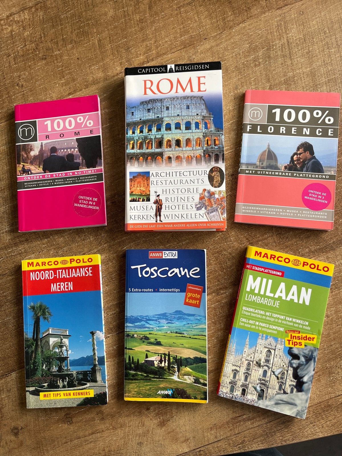 Reisgidsen Italië: Rome, Florence, Toscane, Milaan, Meren, Europa, Ophalen of Verzenden, Reisgids of -boek, Gelezen